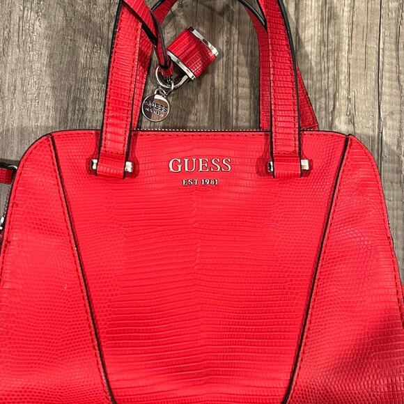 GUESS Red Handbag - Picture 16 of 16